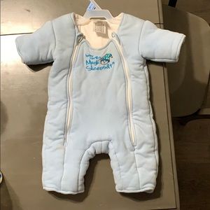 Baby merlins magic sleepsuit